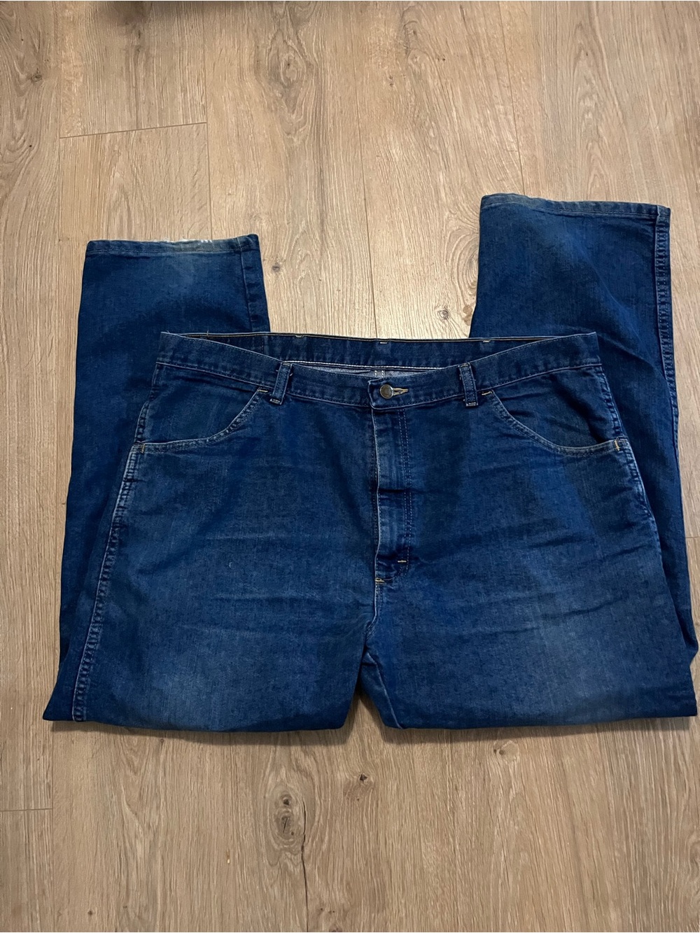 Wrangler Men’s Regular Fit Blue Jeans Denim 40x29